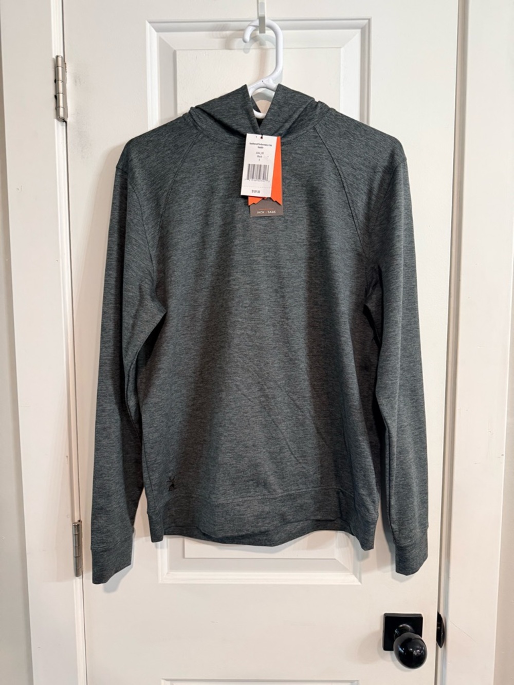 Jack + Sage NWT Performance Hoodie Gray Small Athletic Pullover - Picture 3 of 10